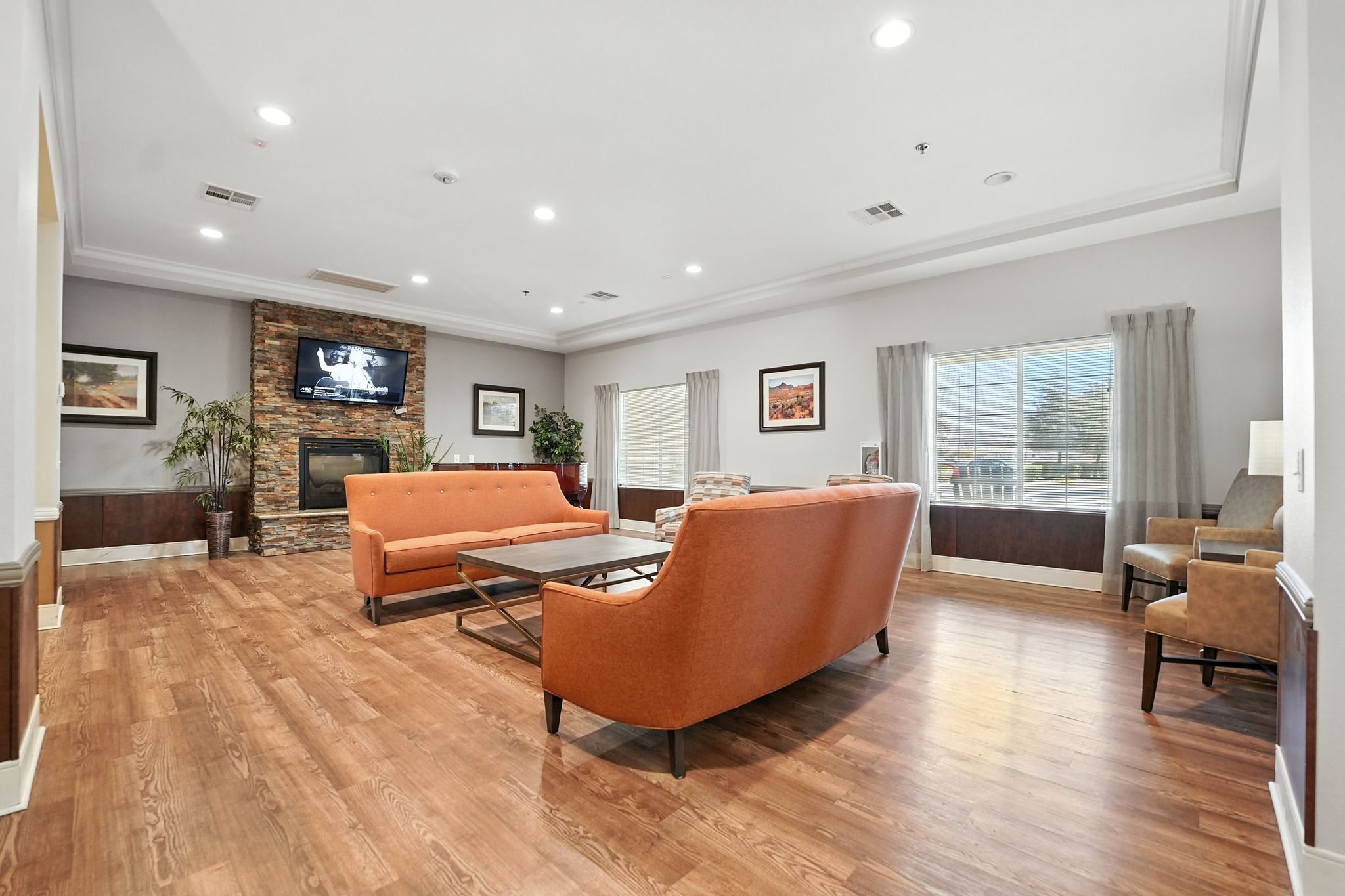 Inspirations senior living living room